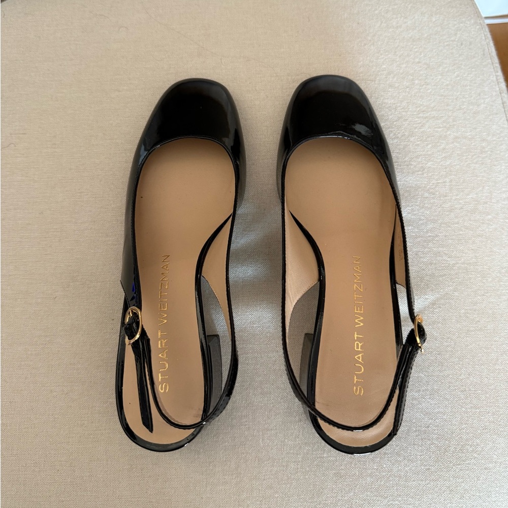 Stuart Weitzman Black Slingbacks - image 4